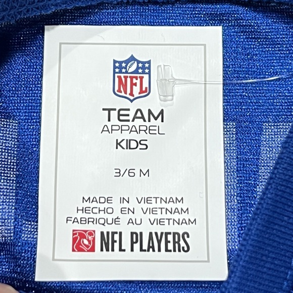 Saquon Barkley New York Giants NFL Football Bodysuit Baby Youth New Jersey - Picture 7 of 7